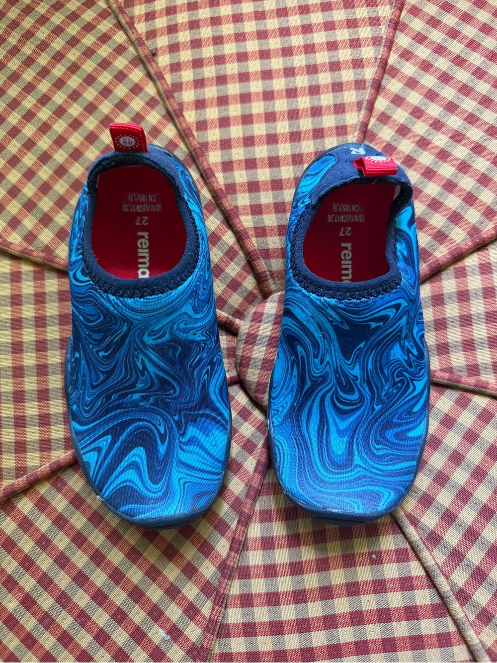 Reima Blue UPF 50+ Water Shoes